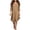 Khaki, variant on Semi Formal Dresses for Women Party Round Neck Fashionable Casual Loose Comfortable Summer Army Green S
