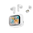 thumbnail image 1 of Generic Bluetooth earphones with intelligent touch screen charging case - Smart Touch Screen Bluetooth Sport Waterproof Wireless Bluetooth Headphone - Smart Touch Screen Bluetooth Headset (Black-X10), 1 of 9