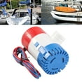 thumbnail image 2 of BIBABLYKE 12V/24V Bilge Pump With Semi Automatic For Efficient Water Drainage Corrosion Resistance Safe Comfortable Boating, 2 of 7