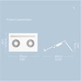 thumbnail image 3 of lanema Portable Laptop Cooling Bracket Holder with USB Cooling Fans Mute PC Riser, 3 of 12