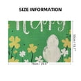 thumbnail image 2 of WYYP Easter Shamrock Folk Art Wooden Jigsaw Puzzle Challenging Difficult Wood Puzzles for Adults 1000 PCS, 2 of 6