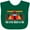 Green, variant on Inktastic Racing Themed 1st Birthday Car Boys Baby Bib