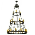 thumbnail image 4 of Meyda Tiffany 147244 Lakeshore 21 Light 54" Wide Taper Candle Style Chandelier, 4 of 5