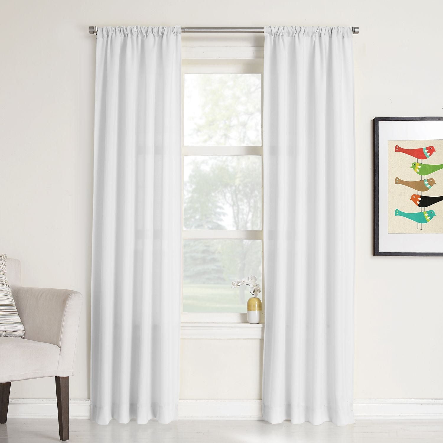 918 Rapture Rod Pocket Sheer Curtain