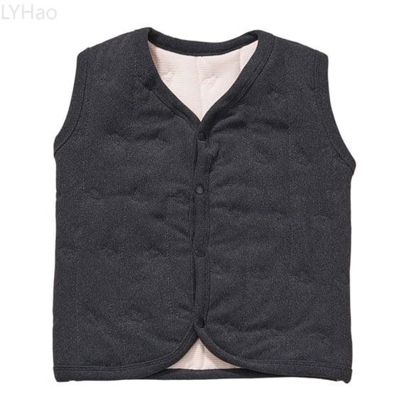 LYHao Insulated Warm Vest For Kids With Detailing Cozy Layering Piece For Girls And Boys Toddler Sleeveless Jacket Girls Jacket Coat,Sizes 3-4 Years