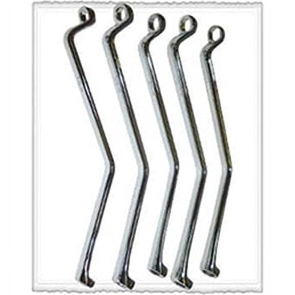 VIM Tools Brake Bleeder Wrench Set, 5 Pieces, 7mm to 11mm, Automotive Specialty Parts