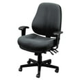 thumbnail image 4 of 26.8" x 21" x 38.5" 580 Charcoal Tilt Tension Control Fabric Chair, 4 of 5