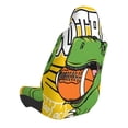 thumbnail image 2 of Balery T-Rex Playing Football Funda de Asiento para Auto con Diseño - Cubierta Frontal Suave y Transpirable con Protector Antideslizante- 1 Unidad, 2 of 5