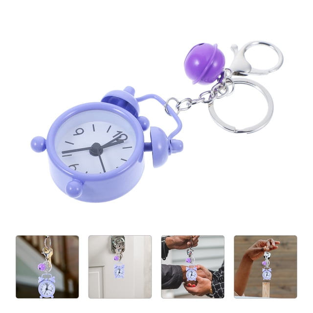 Luxshiny 1Ud Llavero Morado Colgante Llave Resistente Y Atractivo