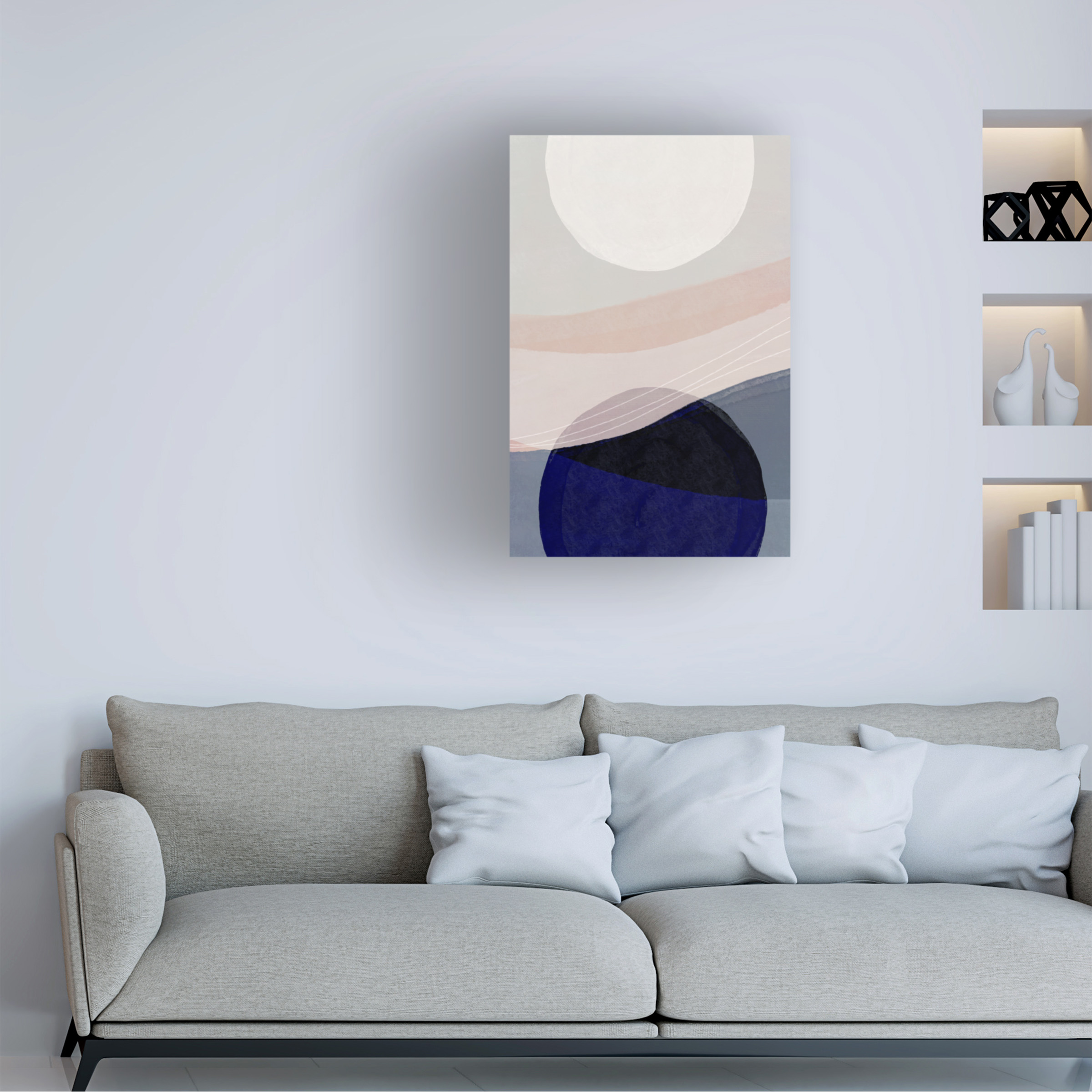 Mareike Bohmer 'Graphic 242' Canvas Art
