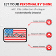 thumbnail image 4 of Sticker Mania USA Sticker Decals - Military Decal Set, Weather Resistant Vinyl Sticker, Water Resistant Sticker, Set Of 3 America Stickers, 4 of 7
