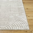 thumbnail image 2 of Livabliss Washable Rugs for Living Room, 7x9 Fossay Shag Modern Light Beige Area Rug, Bedroom Dining Room Home Decor Stain Resistant Carpet (6'7" x 9'), 2 of 6