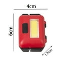 thumbnail image 6 of Walbest Outdoor Mini Headlamp, Portable Headlight for Adults, Super Bright Ultra-Light, Head Light Work Flashlight with 3 Modes, Headlamp for Camping Fishing Hunting Outdoors (Battery Not Included), 6 of 8