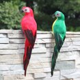 thumbnail image 5 of kladzum Artificial Birds Colorful Fake Parrots Decor Simulation Parrot Ornaments for Outdoor Home Garden Wedding Decoration Party Accessories, 5 of 6