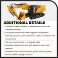 thumbnail image 5 of CAT Caterpillar 352 Ultra High Demolition Hydraulic Excavator w/ Operator & Two Interchangeable Booms 1/50 Model Diecast Masters, 5 of 9