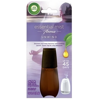 Air Wick Essential Mist Refill, 1 ct, Happiness, Essential Oils Diffuser,  Air Freshener, Aroma