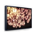 thumbnail image 3 of Designart 'Chandelier With Chrystak Hanging' Modern Framed Canvas Wall Art Print, 3 of 5