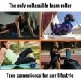 thumbnail image 3 of Collapsible Travel Foam Roller (Smooth) - Medium Density - Midnight (by Brazyn), 3 of 7