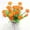 Orange, variant on Tall Artificial Flowers, Blue Plastic Floral Stems, Home Decoration Accent, Realistic Fake Blooms, Waterproof Non-Fade Display, Office Wedding Decor