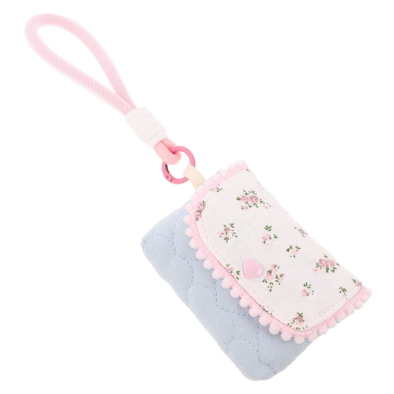 Toyvian Sky Cotton Travel Camera Case Soft Shockproof Pouch Organizer with Floral Pattern for Photography Accessories