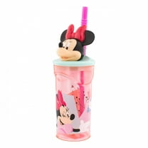 Disney 3D Head Tumbler with Straw Minnie