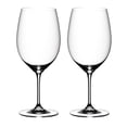 thumbnail image 2 of Wine Glass Set Riedel Vinum Bordeaux 2-Pack with Cloth, 2 of 9