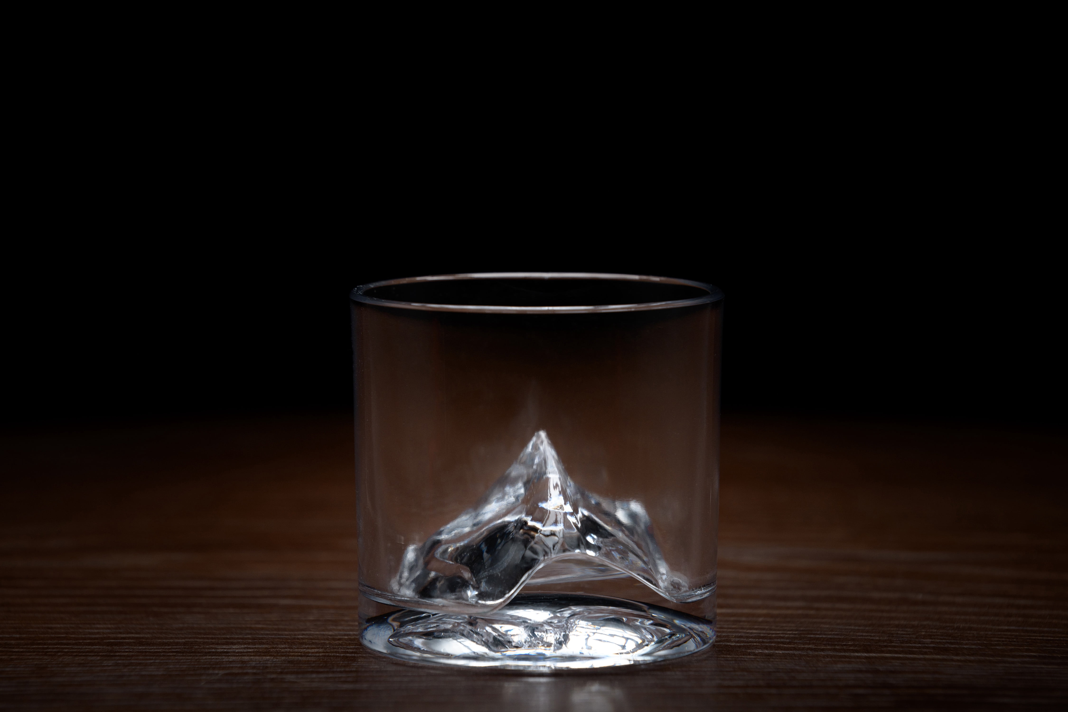 LIITON Mount Everest Crystal Whiskey Decanter Set with Glasses