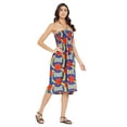 thumbnail image 3 of Oussum Women Short Tube Dress Sleeveless Summer Dresses, Royal Blue, 3 of 7