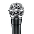 thumbnail image 2 of Shure SM58-LC Rugged Professional Studio Vocal Microphone, Cable Not Included, 2 of 5