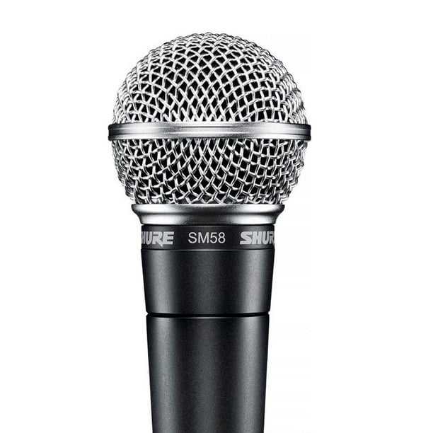 Shure SM58-LC Rugged Professional Studio Vocal Microphone, Cable