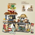 thumbnail image 6 of SKQIT Street View Noodle Shop Mini Building Blocks, MOC Creative Building Toys Model Set, 870 PCS Simulation Architecture Construction Toy, Gift Idea for Adults, 6 of 6