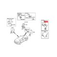 thumbnail image 1 of 81905-f2260 Car Door Lock Cylinder W/2 Keys 81970-f0000 For 2017-2020 Adc Full Lock Front Driver Si, 1 of 5