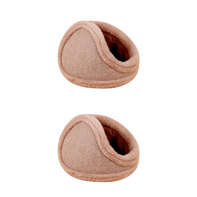 Shengyu Unisexe Earmuff Chaud Peluche Oreille Muff pour Camping en Plein Air Randonnée Ski Hiver Kaki 2Set