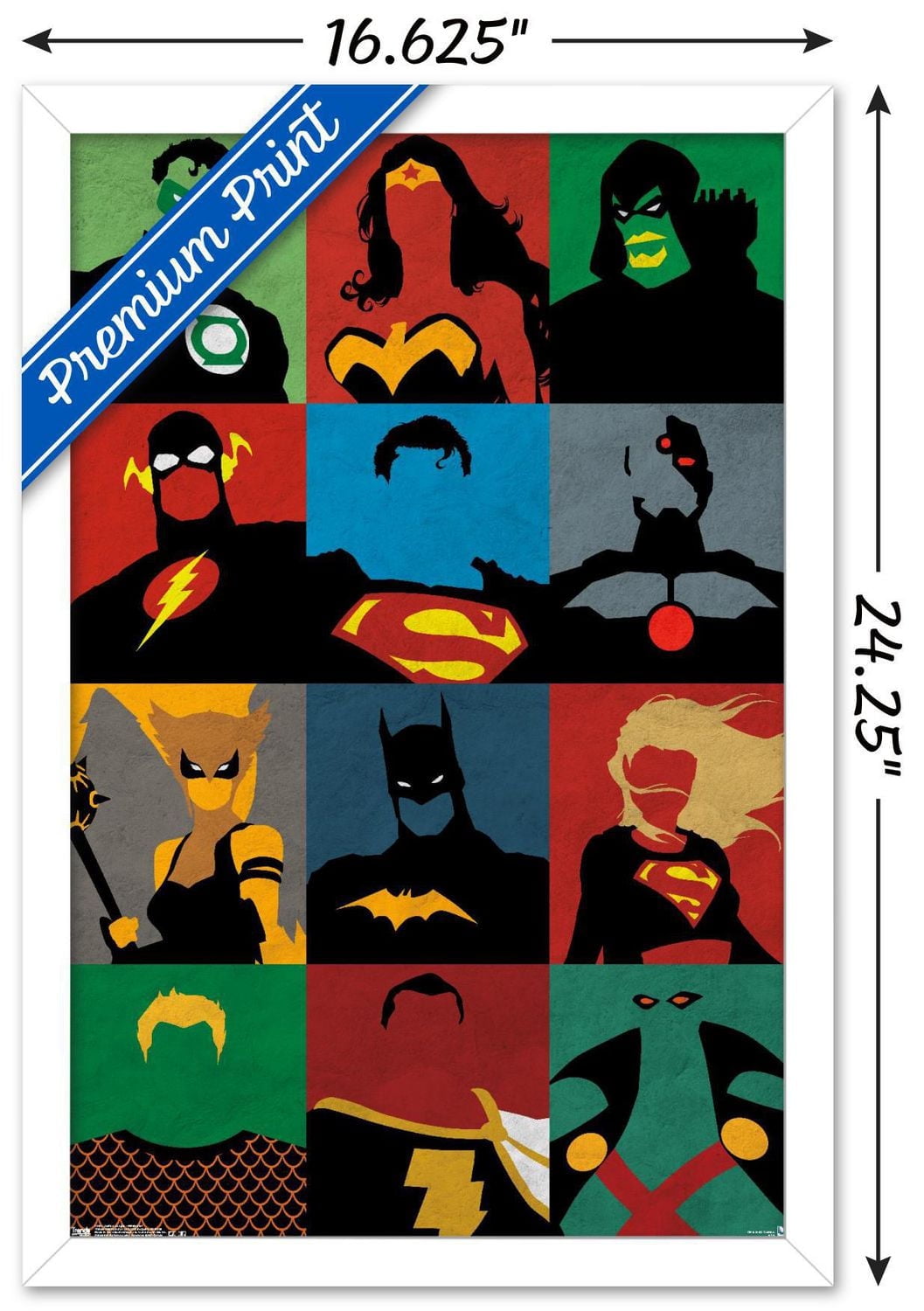 DC Comics - Justice League - Minimalist Wall Poster