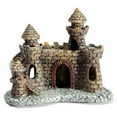 thumbnail image 5 of Djunllk Vintage Resin Castle Aquarium Ornament Home Fish Tank Decoration New, Fish Tank Decorations, 5 of 6