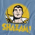 thumbnail image 2 of DC Shazam Circle Women's T Shirt, Carolina Blue, Large, 2 of 6