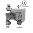 thumbnail image 3 of Gabinete Flotante Para Baño Mariam Con Lavabo Y Monomando, 3 of 5