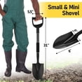 thumbnail image 2 of Pala DIOVPLX Garden para cavar de 79 cm con mango curvo en D, 2 of 7
