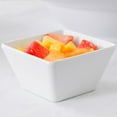 thumbnail image 3 of American Metalcraft MELSQ53 Endurance Melamine 5" Square Bowl, 23-Ounce, White, 3 of 3