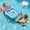 Green&Rose, variant on Pool Floats Adult Games - 2 Pack Fabric Inflatable Pool Floaties Water Hammock Chair w Floating Table Waterproof Playing Cards Party Game Toys Lake Lounger Raft Pool Hammock Float Floaty