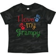thumbnail image 3 of Inktastic I Love My Grampy Grandchild Boys or Girls Toddler T-Shirt, 3 of 5