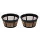 thumbnail image 1 of Filtro de café reutilizable, filtro de canasta, filtro de repuesto para 8 a 12 tazas con fondo de malla de acero inoxidable, 1 of 4