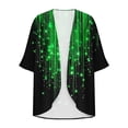 thumbnail image 5 of LOVZFMLL Cardigan pour Femmes Cardigan à la Mode Imprimé pour la Saint-Patrick Printemps Été Manches Longues Cardigan Imprimé, 5 of 5