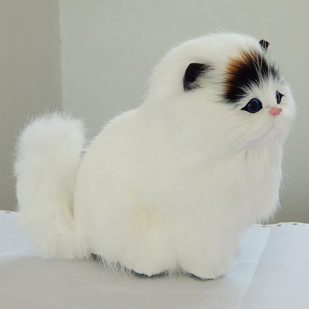 fluffy cat toy