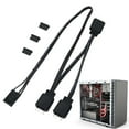 thumbnail image 2 of 3Pin Male to 4pin Female ARGB Adapter Cable For HDLL120 Controller, 2 of 10