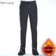 thumbnail image 2 of Pantalones de exterior para parejas, de otoño/invierno, de terciopelo grueso, impermeables, resistentes al viento, cálidos y resistentes al frío, para montañismo, para hombres y mujeres, 2 of 5