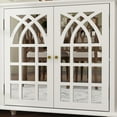 thumbnail image 5 of MONSLIPA Buffet Sideboard Accent Table, Console Table Storage Cabinet with Mirror Doors,White, 5 of 8
