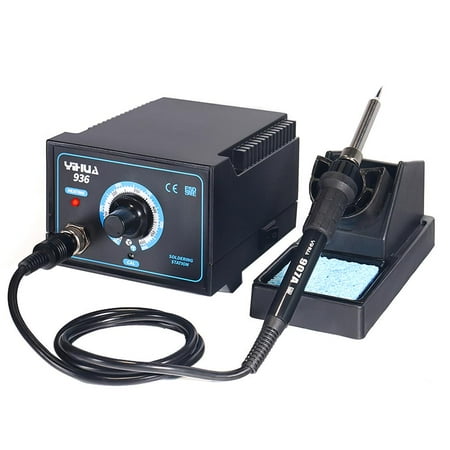 

45W Soldering Station Kit Iron Adjustable Soldering Machine Soldering iron Set 200-480 Degree C Consistent Heating for Circuit Board Cellphone Laptop
