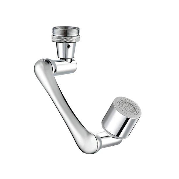 Extensor de grifo giratorio JINMJMXG 1440 con filtro contra salpicaduras Plata