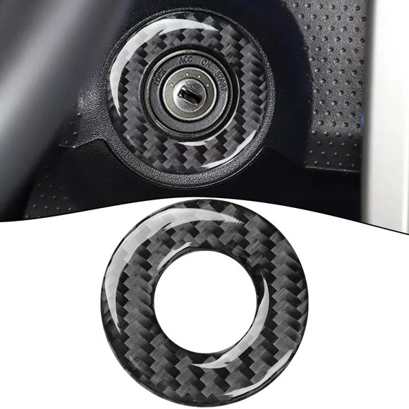 For Enhanced Style Carbon Fiber Ignition Cover Ring for FJ Cruiser 07 21